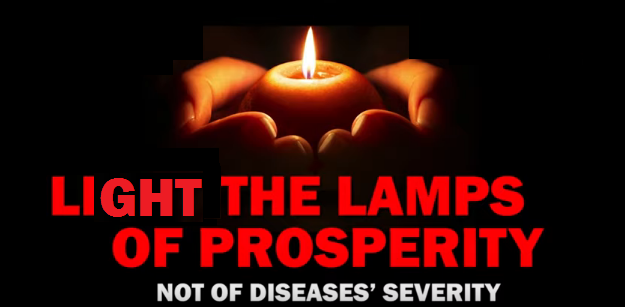 Light The Lamps Of Prosperity, Not Of Diseases’ Severity -Happy Diwali 2019