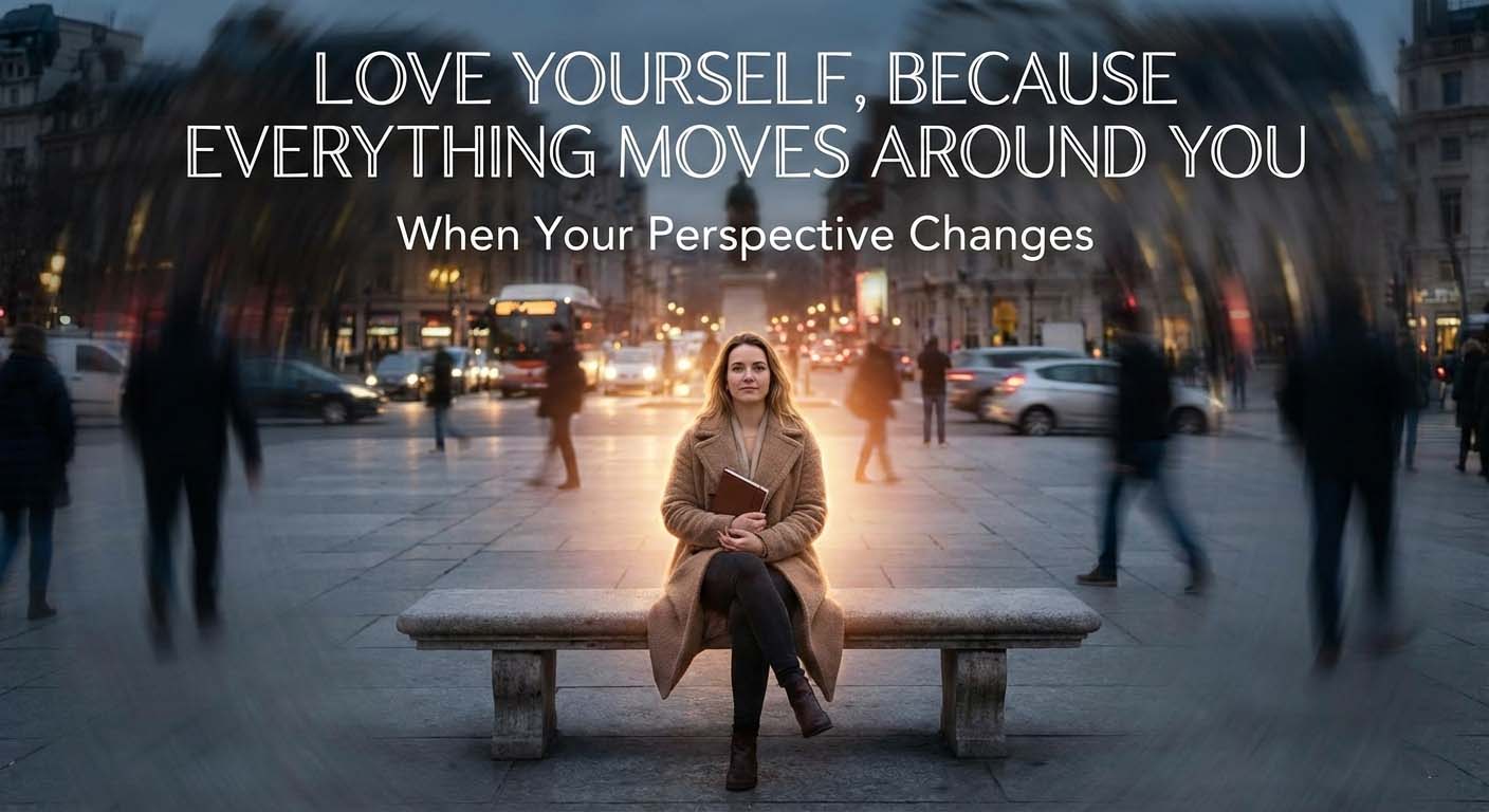Love Yourself, Because Everything Moves Around You
