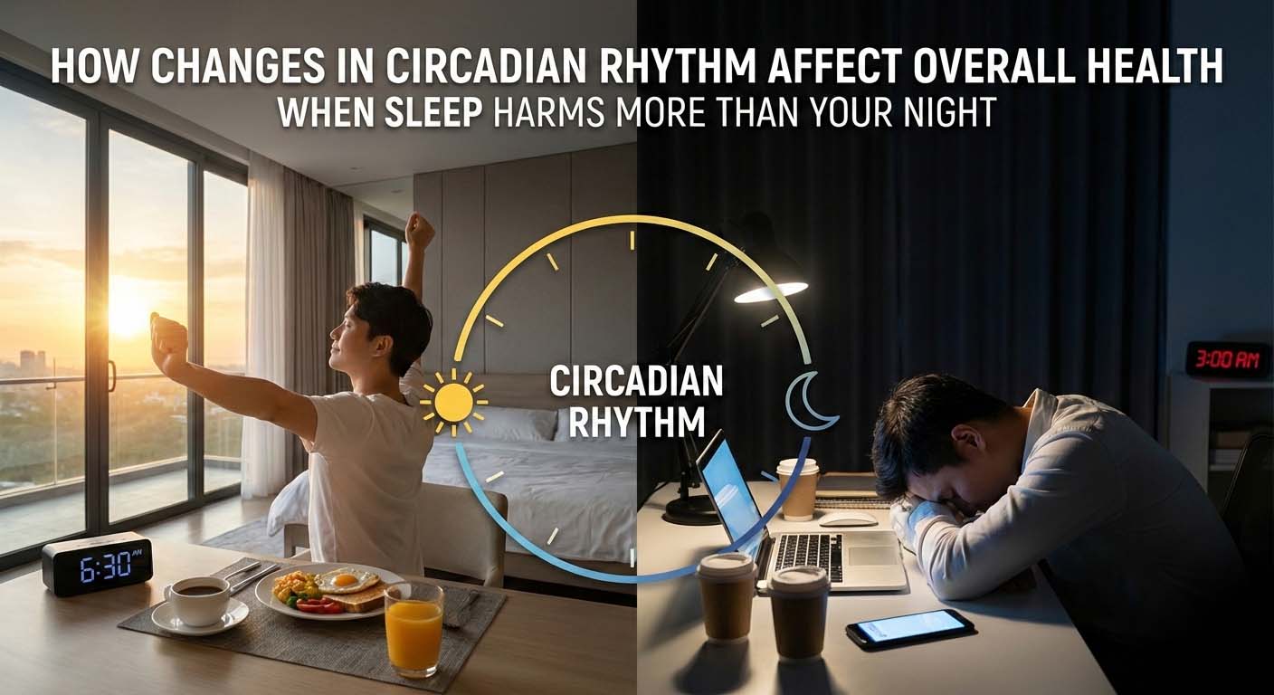 How Changes in Circadian Rhythm Affect Overall Health